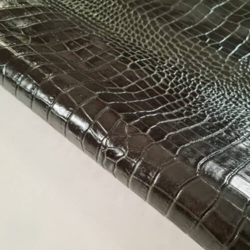 Croco Metallic Leather